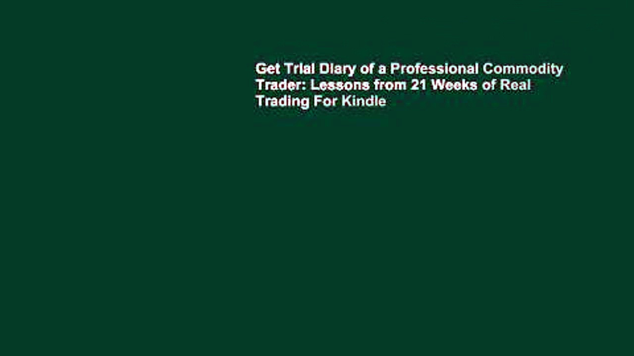 rapidshare diary of a professional commodity trader